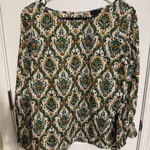 Talbots Floral Patterned Women's Top